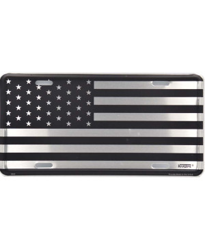 Tablica rejestracyjna USA US Flag BW