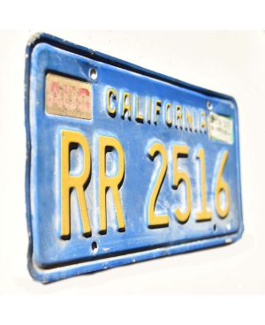 Tablica rejestracyjna USA California 1997 Blue RR 2516