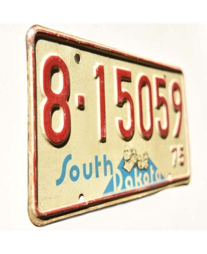 Tablica rejestracyjna USA South Dakota 1975 Mount Rushmore 8-15059