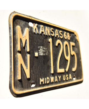 Americká SPZ Kansas 1968 Midway MN-1295