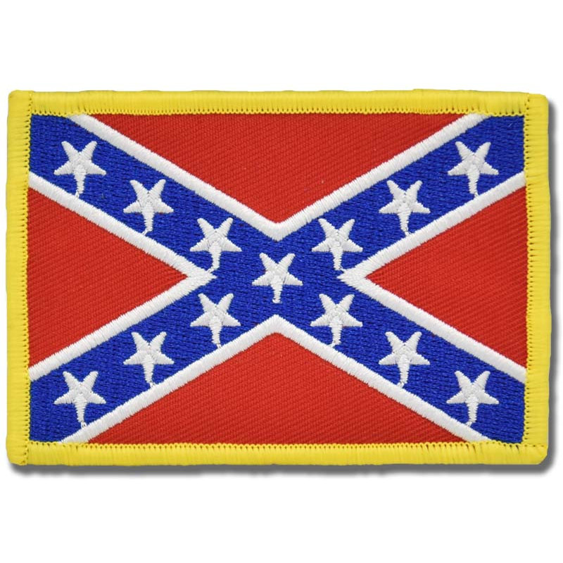 Moto nášivka Confederate Flag 9 cm x 6 cm