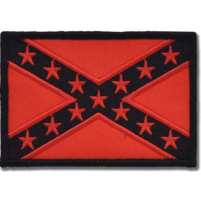 Nášivka Confederate Flag Red 9cm x 6cm