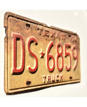 Americká SPZ Texas 1974 Truck DS-6859