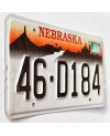 Tablica rejestracyjna USA Nebraska Chimney 46-D184