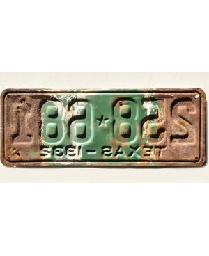 Americká SPZ Texas 1932 Rusty 258-681