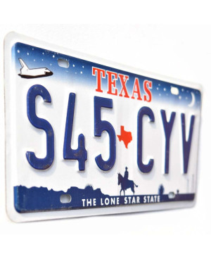 Tablica rejestracyjna USA Texas Horse S45 CYV