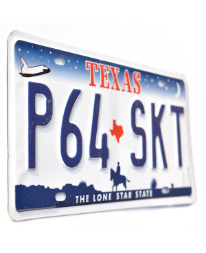 Tablica rejestracyjna USA Texas Horse P64 SKT