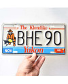 Kanadyjska tablica rejestracyjna Yukon The Klondike BHE 90