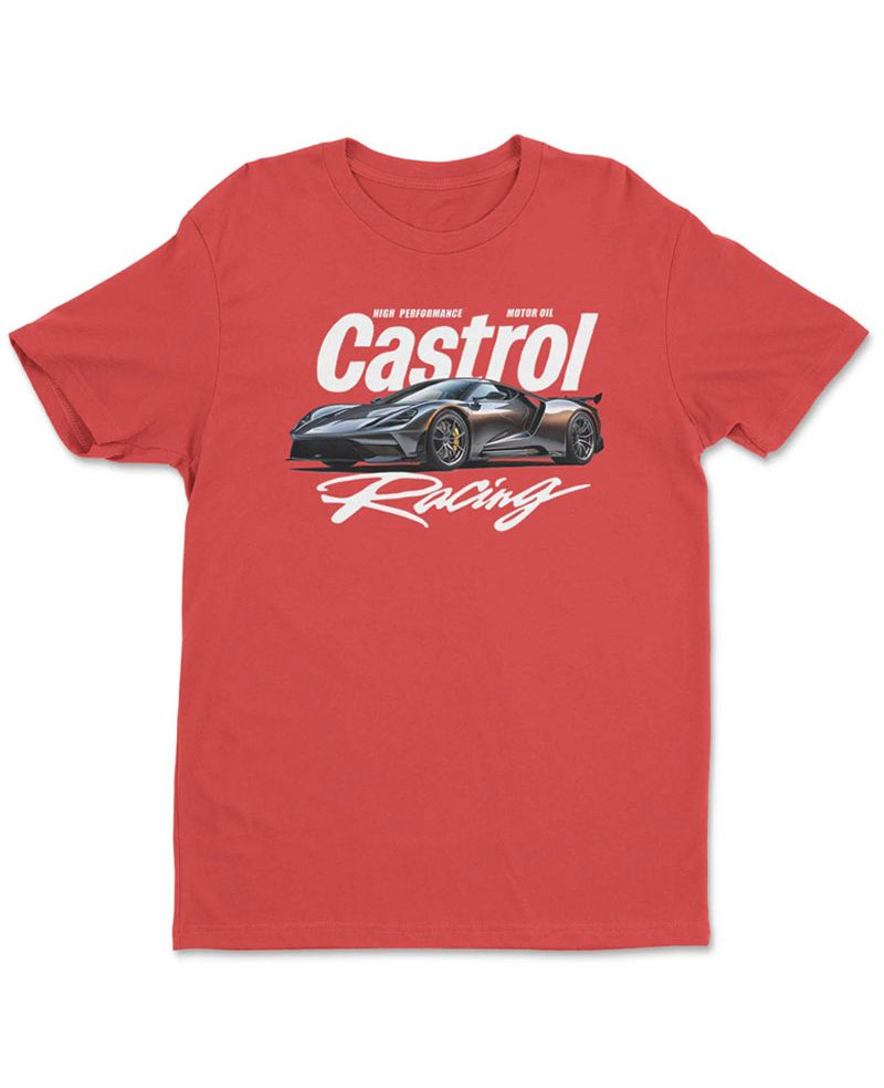 Pánské tričko Castrol Racing High Performance Red