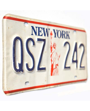 Tablica rejestracyjna USA New York Liberty QSZ 242
