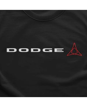 Koszulka męska Dodge Fratzog logo Black