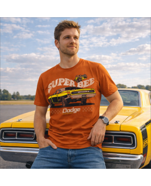 Koszulka męska Dodge Super Bee Orange