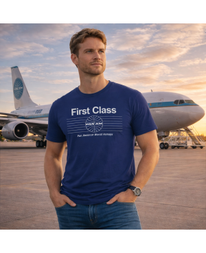 Koszulka męska Pan Am Airways First Class