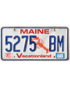 Tablica rejestracyjna USA Maine Lobster 5275 BM
