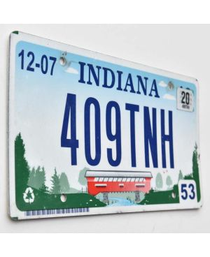 Tablica rejestracyjna USA Indiana Bridges
