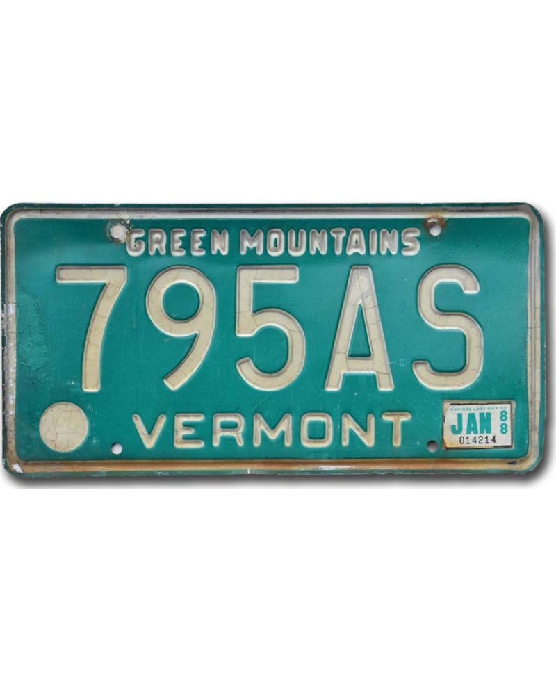 Americká SPZ Vermont Green Mountains 795AS