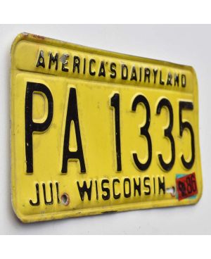 Americká SPZ Wisconsin Dairyland PA 1335