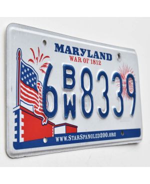 Tablica rejestracyjna USA Maryland Flag 6BW8339