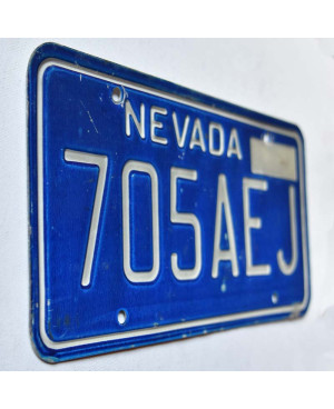 Tablica rejestracyjna USA Nevada Blue 705AEJ