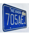 Tablica rejestracyjna USA Nevada Blue 705AEJ