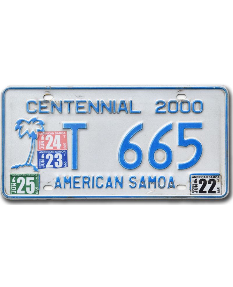 SPZ American Samoa Centennial T 665