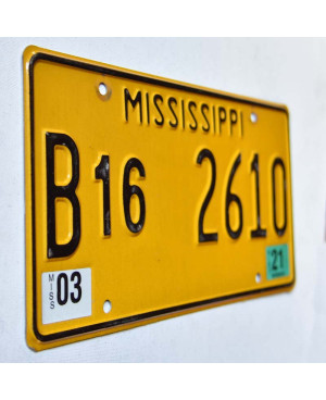 Tablica rejestracyjna USA Mississippi Heavy Truck B16-2610
