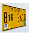 Tablica rejestracyjna USA Mississippi Heavy Truck B16-2610
