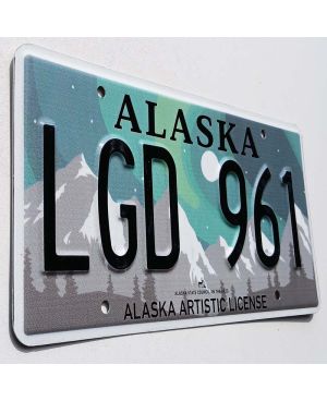 Tablica rejestracyjna USA Alaska Aurora Borealis LGD 961