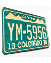 Tablica rejestracyjna USA Colorado 1974 Colorful YM-5956