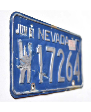 Tablica rejestracyjna USA Nevada 1961 Blue W17264