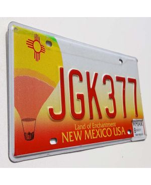 Tablica rejestracyjna USA New Mexico Balloon JGK 377
