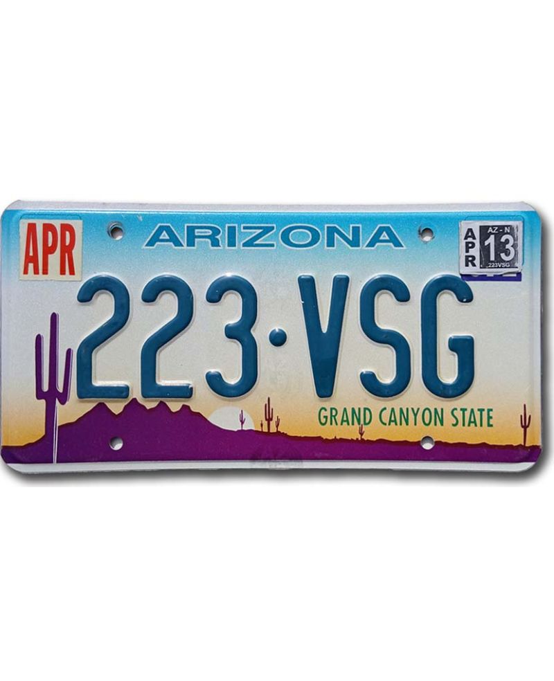 Americká SPZ Arizona Grand Canyon 223-VSG