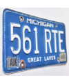 Tablica rejestracyjna USA Michigan Great Lakes 561 RTE