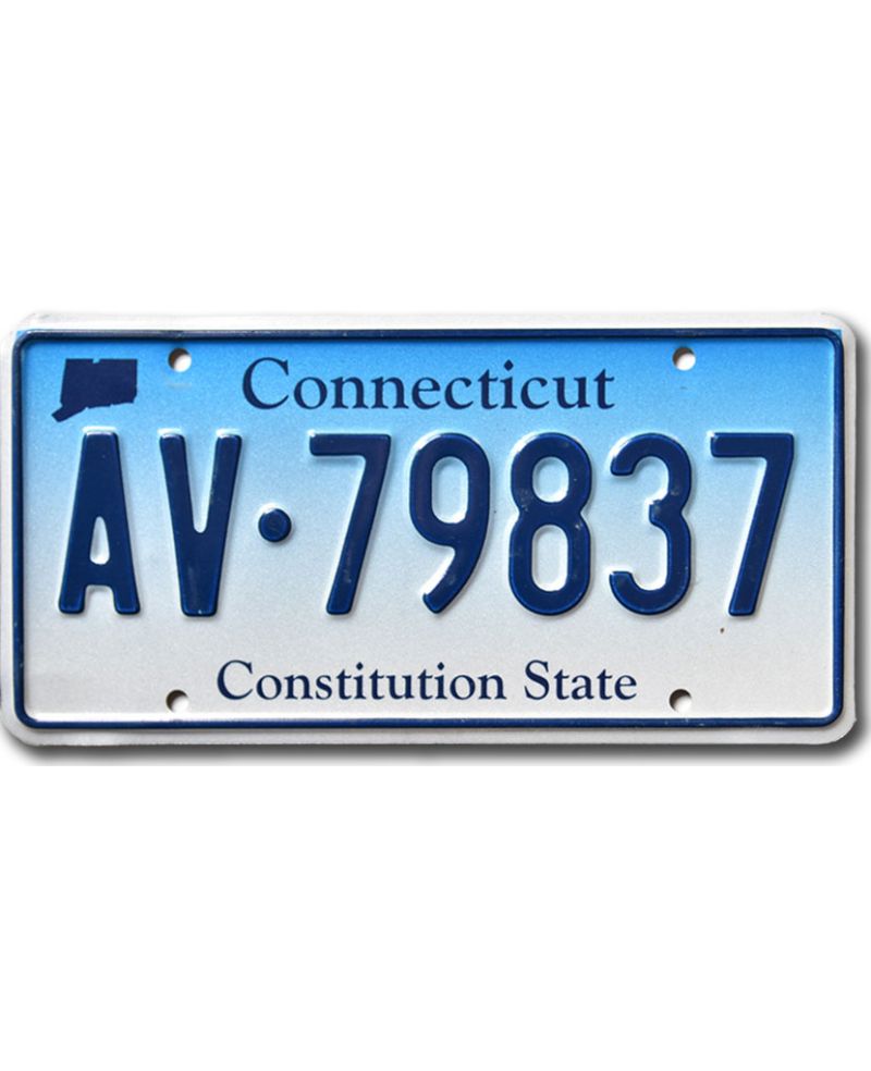 Americká SPZ Connecticut Constitution State AV-79837