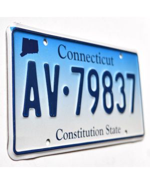 Americká SPZ Connecticut Constitution State AV-79837