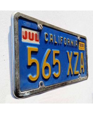 Tablica rejestracyjna USA California Blue 565 XZA