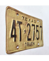 Tablica rejestracyjna USA Texas 1971 Truck 4T.2757