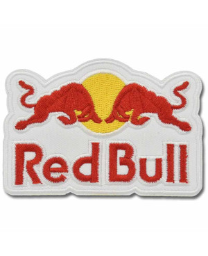 Naszywka Red Bull White 8 cm x 5 cm