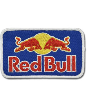 Naszywka Red Bull Blue 9 cm x 5 cm