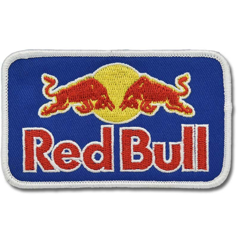 Naszywka Red Bull Blue 9 cm x 5 cm