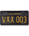 Tablica rejestracyjna USA California 1963 Black VXX 003