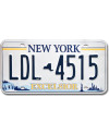 Tablica rejestracyjna USA New York Excelsior LDL 4515