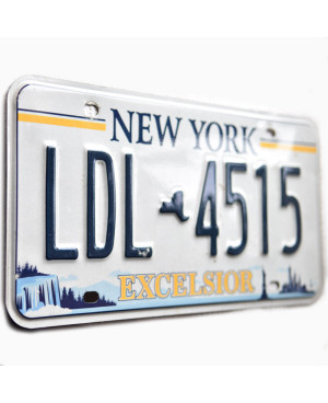 Tablica rejestracyjna USA New York Excelsior LDL 4515