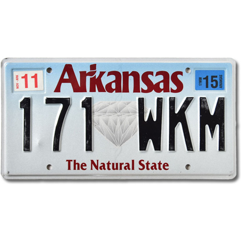 Tablica rejestracyjna USA Arkansas Diamond