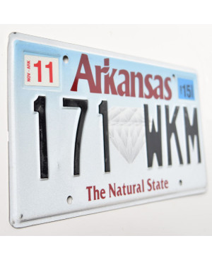 Tablica rejestracyjna USA Arkansas Diamond