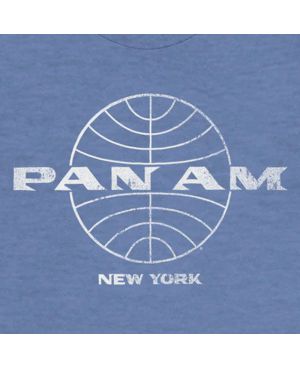 Pánské tričko Pan Am Vintage New York Blue Sky