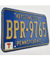 Tablica rejestracyjna USA Pennsylvania Keystone BPR-9765
