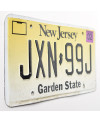 Tablica rejestracyjna USA New Jersey Garden State JNX-99J
