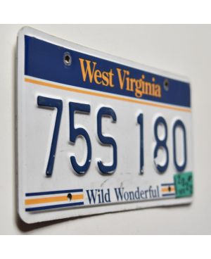 Tablica rejestracyjna USA West Virginia Wild Wonderful 75S 180