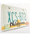 Tablica rejestracyjna USA Oklahoma is OK XCS-872